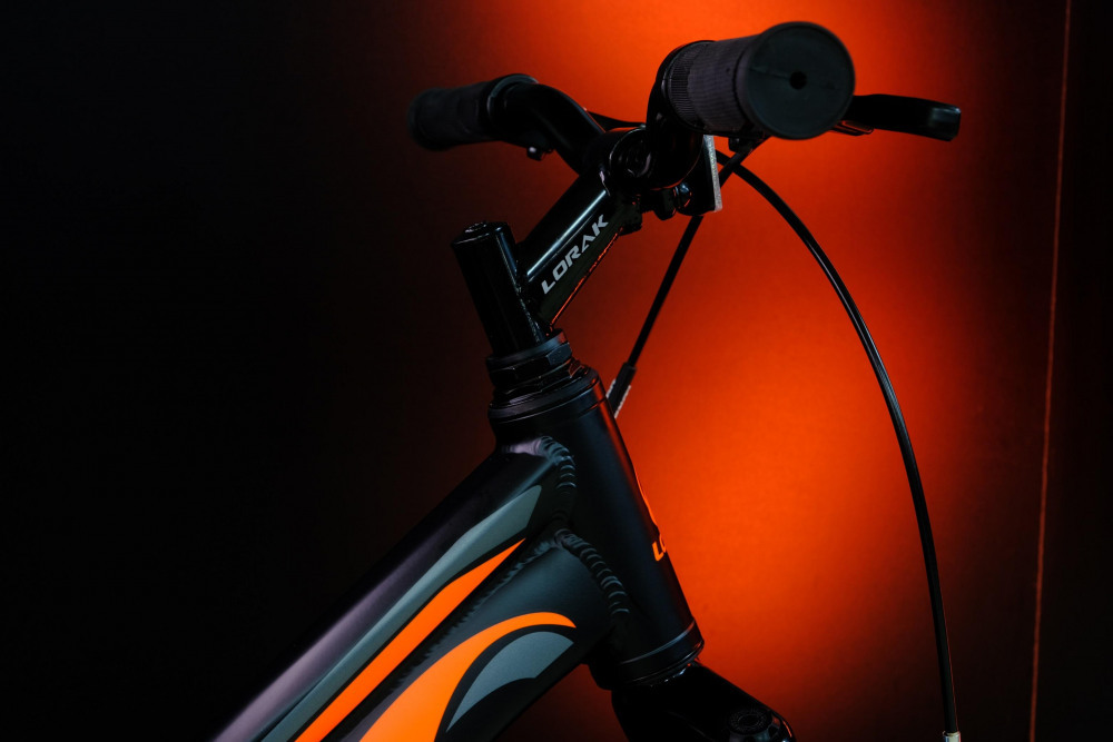 Lorak RACE Lite 20 Матовый Чёрный/Оранжевый