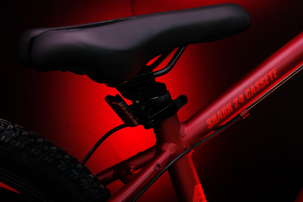 LORAK SHARK 24 Cassete Матовый Красный/Красный