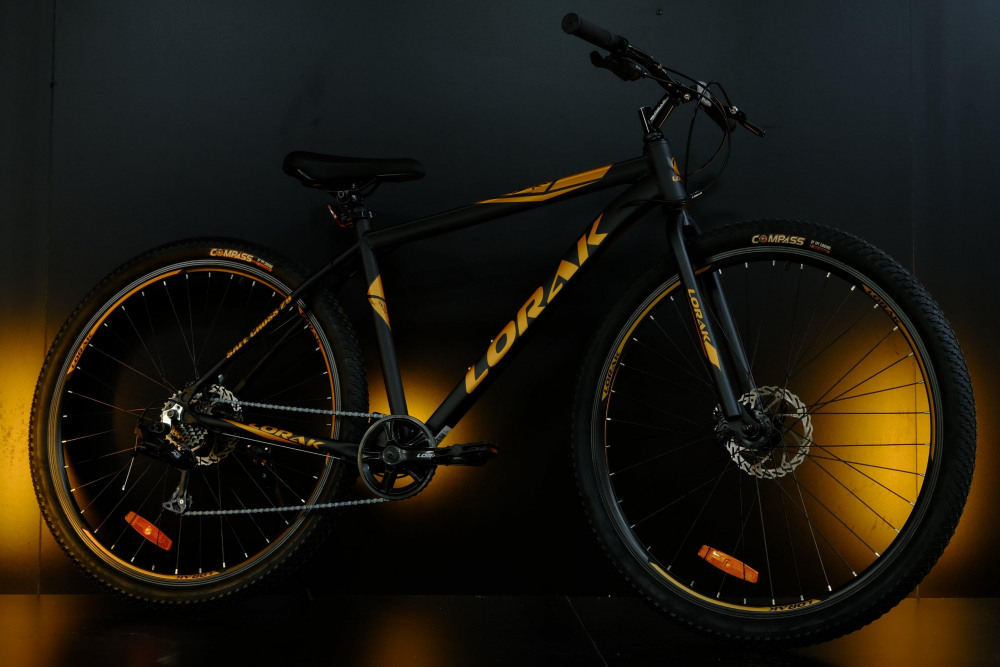 LORAK Safe Cross 29 Матовый Чёрный/Коричный