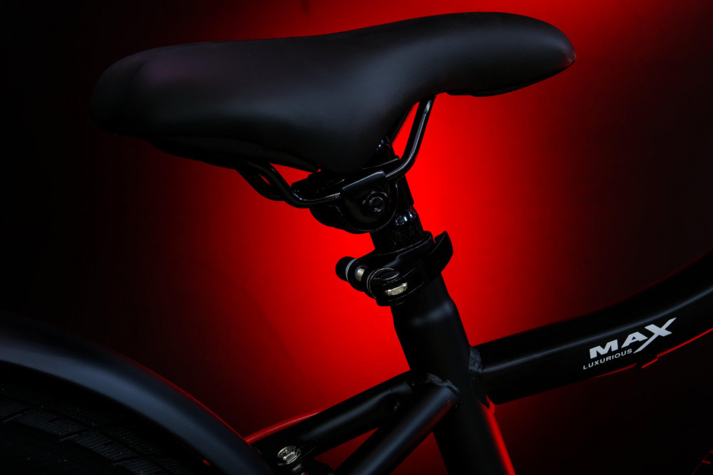 HEAM 20 FATBOY Disk Матовый Чёрный/Красный