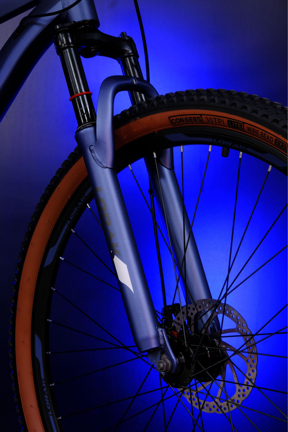 LORAK Fast Brown 29 Матовый Синий рама 21 (на рост 183-190)