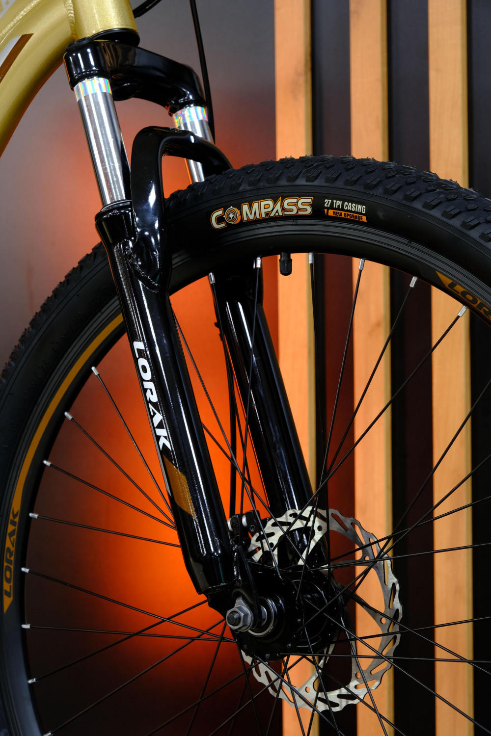 LORAK GLORY 9 Золотисто Серый рама 15 (на рост 141-160)